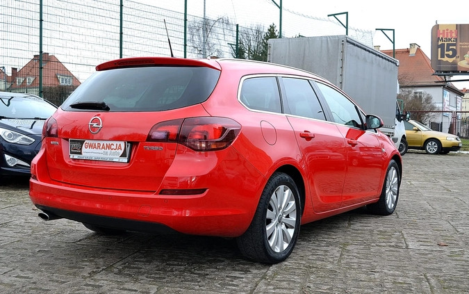 Opel Astra cena 26800 przebieg: 178241, rok produkcji 2011 z Dąbrowa Górnicza małe 254